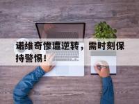 乐鱼体育 官方平台-诺维奇惨遭逆转，需时刻保持警惕！